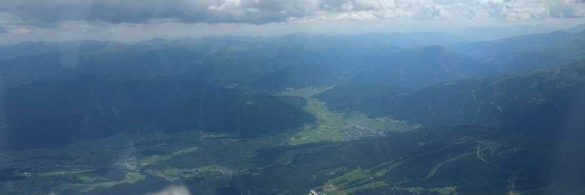 Flugwegposition um 12:49:46: Aufgenommen in der Nähe von Gemeinde Weißpriach, 5573, Österreich in 3078 Meter